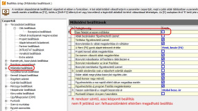 napi feladat beállítás